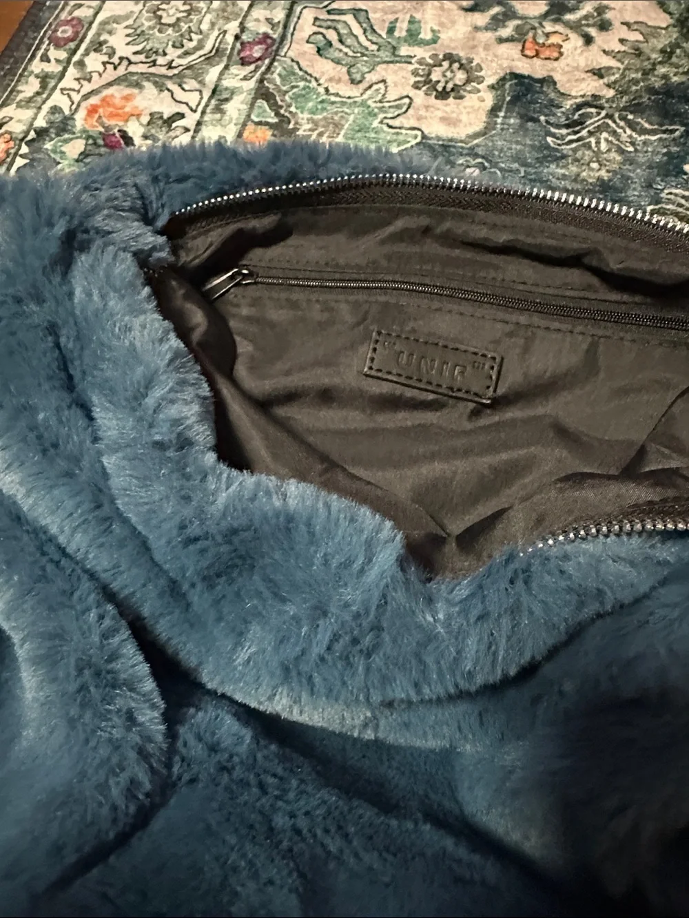 UNIF Faye Bag - Blue Fuzzy